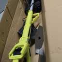 Electric Weed Wacker Eater Cordless Weed Trimmer Battery Powered 24V Powerful Brushless Brush Cutter with 2pcs 4.0Ah Batteries and Charger Stringless Grass Trimmer 2 Types Blades for Yard (Green)