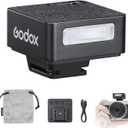 Godox iM20 Camera Flash, 470 mAh Battery, 5 Power Levels, 3s Recycle Times, 440 Full Power Flashes, Mini Flash Compatible with Fuji/Canon/Sony/Nikon//Panasonic/Olympus