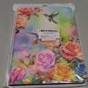 Lokigo New iPad 10.2 Case, iPad 9th 8th 7th Generation Case,10.2 inch iPadCase for ipad 7th/8th/9th gen, Multi-Viewing iPad Cover 9th Generation, Hummingbird