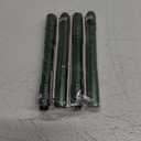 WORKPRO LED Pen Light, Aluminum Pen Flashlights, Pocket Flashlight with Clip for Inspection, Emergency, Everyday, 2AAA Batteries Include, Green(4-Pack)