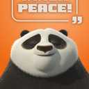 Kung Fu Panda 4 - Inner Peace Wall Poster, 34L" x 22.4W", Unframed Version Pack of 2