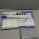 Baseboard Cleaner Tool with Handle, Wall Cleaner with Extendable Long Handle ,Door Frame Cleaning Tool Including 4 Reusable Cleaning Pads. Quick Clean Baseboard Cleaning, Ceiling and Wall.