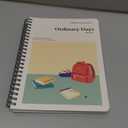 Monolike Ordinary days 4 Month Study Planner, School bag - Academic Planner, Weekly & Monthly Planner, Study plan