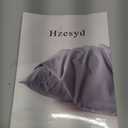 Queen Size Pillowcase Set - 500 Thread Count, 100% Cotton Sateen, 20" x 30" Set of 2 Pillow Covers, Cooling, Breathable, Soft for Ultimate Sleep Pillows Not Included Gray