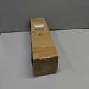 QDWIS Gold Curtain Rods for Windows, 1'' Diameter Drapery Rods with Imitation Wood Grain Leaf Pattern Finials,Boho Adjustable Heavy Duty Curtain Rods Set,36-88'',Antique-Gold Wood