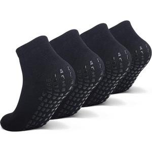 Grip Non Slip Socks For Kids(4-16 Years Old), Cushioned Sport Athletic Slipper Hospital Socks For Youth Boys & Girls Size: 8-11 Years
