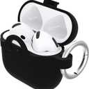 OtterBox Soft Touch Case for AirPods 4th Gen - Black Crystal