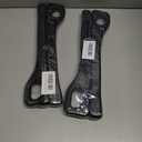 2 x YGDMD 2PCS Car Gap Filler with Storage Slots,Upgrade Version Car Seat Gap Filler Organizer for Keys and Phone Holder,Multi-Purpose No Drop Seat Guard Avoid Items Droping (Black)