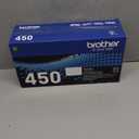 Brother Genuine High Yield Toner Cartridge, TN450, Replacement Black Toner, Page Yield Up To 2,600 Pages