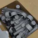 16 Pack Gray Solar Pool Lights for Above Ground Pools LED Solar Lights Warm Yellow Light Waterproof Above Ground Pool Light for Frame Pools Decoration Swimming Pools Night Accessories