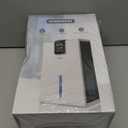 Dehumidifier, Dehumidifiers for Home, 98 OZ Water Tank, (1000 sq.ft) Quiet Dehumidifier for Basement Bedroom Bathroom with Humidity Display, Auto Shut Off, Relaxing 7 Color Ambient Light(Dark Brown)