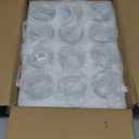 24 Pcs Ribbed Iridescent Votive Candle Holders - Glass TeaLight Candle Holders for Weddings, Baby Showers, Home Dcor, Party Centerpieces, and Table Decorations