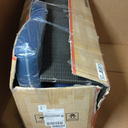 DORTALA 4 Piece Patio Furniture Set, PE Rattan Outdoor Conversation Set with Coffee Table, Storage Box & Loveseats, Wicker Sectional Sofa Set for Backyard Garden Poolside, Navy