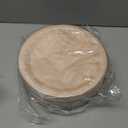 100 Pcs Brown Paper Plates 9 Inch Disposable Round Dinner Dessert Plates Gradient Brown Color Party Supplies for Birthday Wedding Baby Shower Bridal Tableware