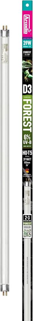 Arcadia D3 UVB Lamp - 39W - Forest