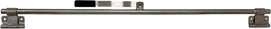 Class A Customs 55" Stainless Steel Cargo Trailer Cambar Cam Bar for Folding Ramp Door | Hasp Included |