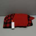 KYEESE Christmas Dog Sweater Dress for Medium Dogs with Leash Hole Classi Checkered Pet Sweaters Dog Christmas Outfit with BowtieTurtleneck Dogs Apparel for Winter, XXXL (XXX-Large (60-80lbs), 09#Red Plaid)