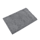 Non-Slip Bath Rug,Extra Soft Microfiber Bedroom Shag Carpet with Anti-Slip Backing,Water/Dust Absorbent Fast Dry Shower Mat,Sound Insulated Stairs Pad,Machine Washable (Dark Grey, 24 x 16 Inches) OEKO TEX