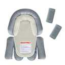COOLBEBE Upgraded 3-in-1 Baby Body Support & Strap Covers Set for Newborn Infant, Extra Soft Car Seat Insert Cushion Pad, Perfect for Car Seats, Strollers, Swing