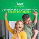 Fleet Laxative Saline Enemas for Constipation Relief for Adults, Fast and Effective, 2 Bottles per Pack, 4.5 Fl Oz Each, Pack of 6