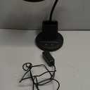 Desk Lamp with Wireless Charger, LED Desk Lamps for Home Office with Pen Holder, Dimmable Eye-Caring Study Desk Light Flexible Arm 3 Color Modes for College Dorm, 800 Lumens CRI 90 (Black)