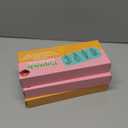 Kids Popsicle Molds, 10-Cavity Food-Grade Silicone Ice Pop Cream Molds, with Reusable Sticks, Non-Stick Flat Design, Easy Release, Stackable for Space Saving,  Pack of 3