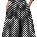 Simple Flavor Women's Vintage Dress Sleeveless O-Neck Party Cocktail Dress XL