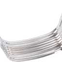 Chrome Front Lower Fender Trim Skirt For Harley Touring Road King Electra Glide Ultra Classic Tri Glide Ultra Road Glide Street Glide 1980-2013