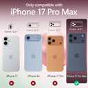 FireNova Magnetic for iPhone 17 Pro Max Case, Compatible with MagSafe, [Integrated Silicone Camera Control Button] [Camera Protection] Anti-Scratch Microfiber Lining Phone Case, 6.9", Hot Pink