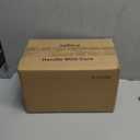 4 Pack Clear Hammered Glass Shade, Bell Shaped Light Fixture Replacement Globe or Cover with 2-1/8-Inch Fitter for Ceiling Fan Light Chandelier Wall Sconce, G0014