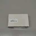 Bbiamsleep 9 Pcs Christmas Mini Village Sets White Resin Miniature Village Houses Trees Figurines Christmas Miniature Houses for Home Xmas Winter Decor