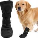 Dog Recovery Boot for Injured Paws - Breathable Dog Shoes with Non-Slip Sole & Self-Adhesive Strap, Dog Bootie to Protect Wounds from Licking, Dirt, and Infection - for Small to Medium Dogs (XL)