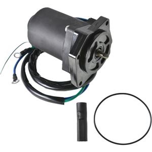 Electrical Tilt and Trim Motor Black Replacement for 6D8-43880-01-00 6D8-43880-09-00 Replacement for F75LA F90JA F90LA 2013-2018 F75TLR 2005-2012 F90TJR 2005-2008