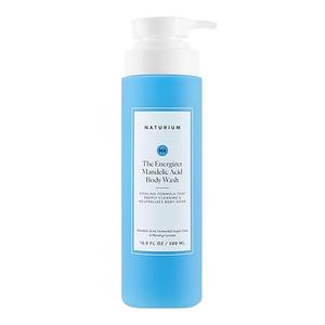 Naturium The Energizer Body Wash, Cooling & Refreshing Formula with Mandelic Acid, Deeply Cleanses & Neutralizes Body Odor, 16.9 oz