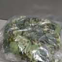 Wooden Home Letters with Wreath Artificial Eucalyptus Modern Decorative Hanging Farmhouse Sign for Living Room & Kitchen - Housewarming & Couple Gifts - Christmas Decoration (Black)