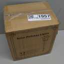 Benany Solar Outdoor Lights, 12 Pack Solar Pathway Lights Waterproof, Landscape Lighting for Path Walkway Lawn Garden Yard Outside Décor, Black