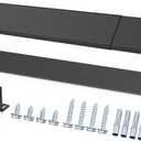 Adjustable Fireplace Hood - for 28 to 48-Inch Fireplace Hoods, Designed for Different Fireplace Sizes with Good Insulation, Corrosion and Rust Resistance for Durability