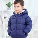 BFUSTYLE Toddler Winter Coats Hooded Infants Fleece Jacket Thickened Jacket for Baby Girls Boys 1-5T
