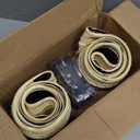 Hycline 26x2.125 Cruiser Bike Tires Set: 2-Pack 26-inch Premium Butyl Rubber High-Performance Folding Replacement Bicycle Tires for Beach Cruiser and Urban Commuting Bicycle (Cream)