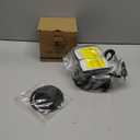 Onforu 32W Plug in Motion Sensor Lights Outdoor, 3200LM Motion Flood Light Dusk to Dawn, IP65 Waterproof Led Security Light Outside, 2 Heads Motion Activated Wall Light for Garage, Porch, Yard - Black