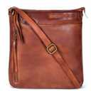 Leather Crossbody Bags for Women - Ladies Sling Handbags - Medium Cross body Purses Handbags - Purses For Women