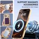 Misscase Magnetic for iPhone 17 Pro Max Case,Comes with Camera Lens Protector,Compatible with Magsafe,Soft TPU Full Protection Slim Smooth Bumper Shockproof Phone Cover Gold