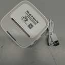 PRT Sticker Printer, Mini Thermal Printer Bluetooth Portable Sticker Maker with 1 Roll Paper, Print Pod, for Study Notes, Pictures, Labels, DIY, Multiple Templates for Phones & Tablets (White)