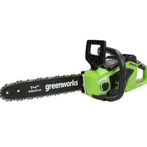 GREENWORKS 40 VOLT CSF403 NEW 14" CORDLESS Battery CHAINSAW 14 inch Chain Saw