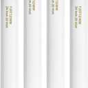 Konideke F20T12/WW 20 Watt Soft Warm White, T12 Fluorescent Tube Light Bulb 20W 24 Inch, 2Ft F20T12/DSW/RP Replacement for F20T12 F20T12KB/ECO/RVL F20T12KB/ECO F20T12/SPX30 1250Lm G13 4 Count