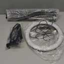 10.3" Ring Light with Tripod and Phone Holder, Selfie Ring Light with 51 Color Modes, Circle Lighting for iPhone, Dimmable LED Phone Ring Light for Makeup/Video Recording/Photography