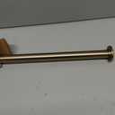Ivilon Tension Curtain Rod - Spring Tension Rod for Windows or Shower, 36 to 54 Inch. Warm Gold