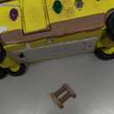 Thyle Lighted Christmas RV Village Decorations RV Lit Figurine with LED Lights, 7.87 Christmas Snow Holiday Decoration for Family Friends Movie Fans, Winter Tabletop Gift for Collectors