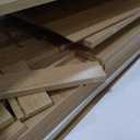 DWVO Large Folding Sewing Table with Charging Station, Multipurpose Craft Table with Compact Design, Sewing Cabinet with Lockable Casters, Storage Shelves, Magnetic Doors, Burlywood