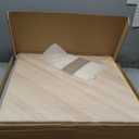 Folding Picnic Table with Table Runner, Portable Boho Low Picnic Table for Indoor Outdoor, 60" x 30" Wooden Table with Adjustable Heights for Camping, Wedding, Beach, Garden, Party(Large Size for 6)